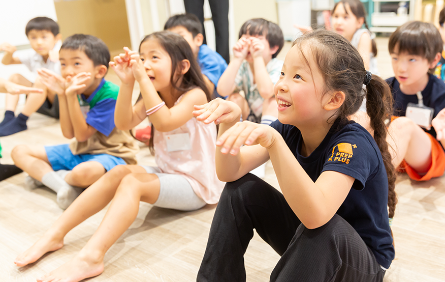 学童保育の学習風景